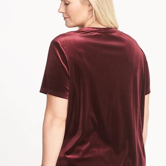 Old Navy Plus-Size Velvet Top New - Picture 5 of 5